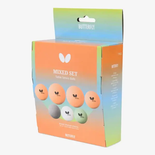 BUTTERFLY BALL MIXED SET 7ER
