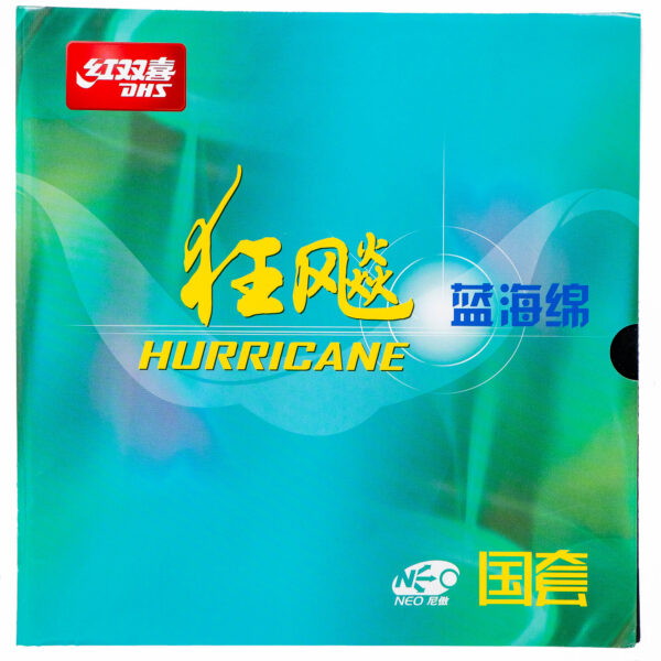 DHS RUBBER NEO Hurricane 3 National Edition 39 (Blue Sponge) 2.15mm