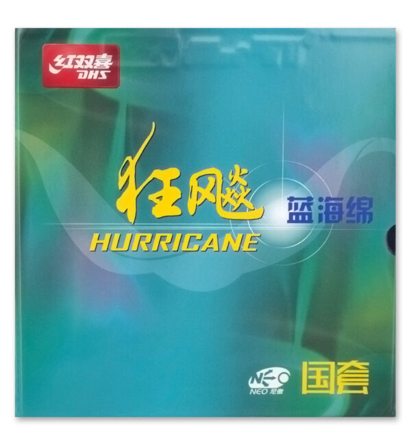 DHS RUBBER NEO Hurricane 3 National Edition 40 (Blue Sponge) 2.1mm