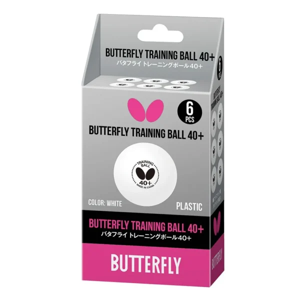 BUTTERFLY BALL Training Ball 40+ (Box of 6)