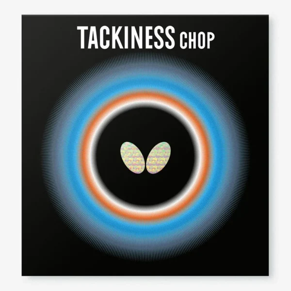Butterfly rubber tackiness chop