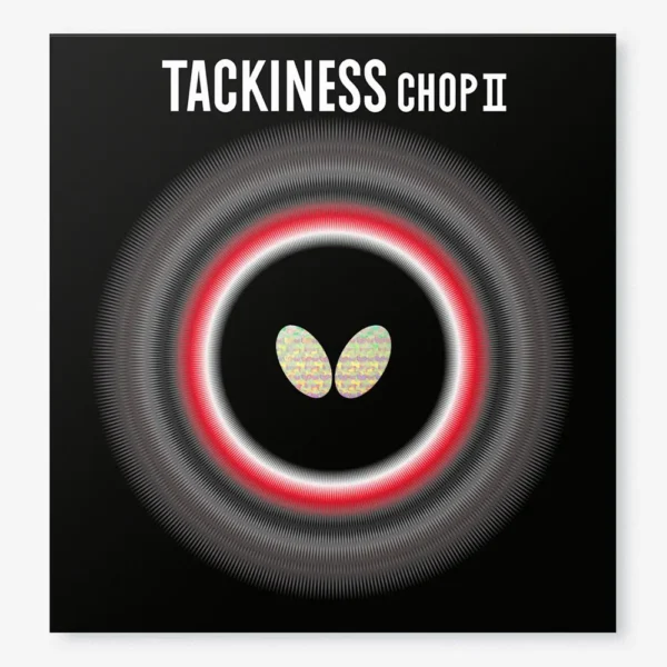 Butterfly rubber tackiness chop 2