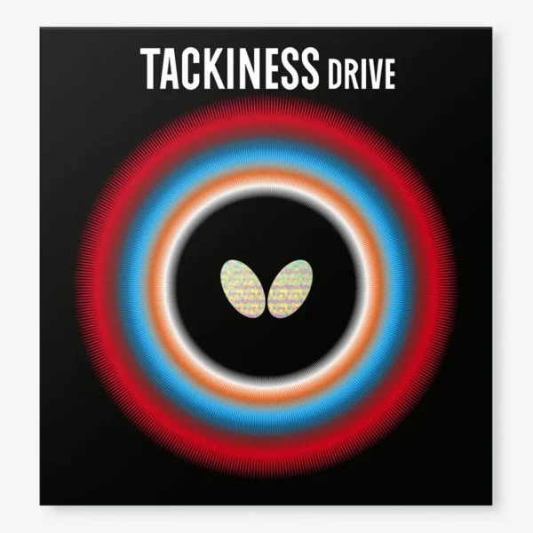 Butterfly rubber tackiness drive